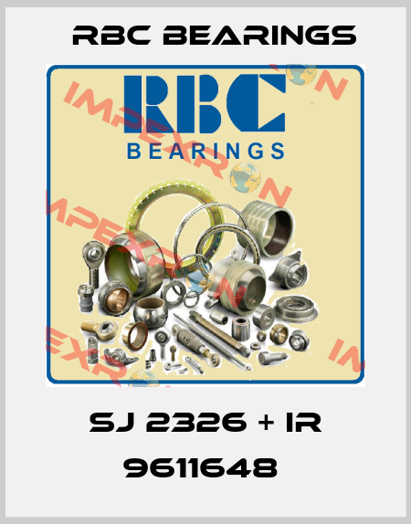 SJ 2326 + IR 9611648  RBC Bearings