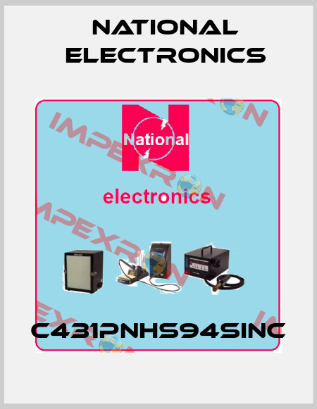 C431PNHS94SINC NATIONAL ELECTRONICS