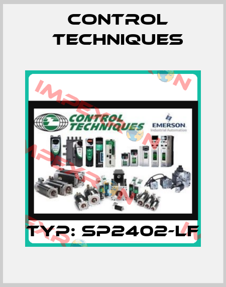 Typ: SP2402-LF Control Techniques