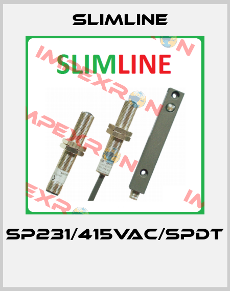 SP231/415VAC/SPDT  Slimline