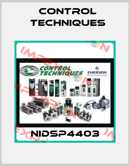 NIDSP4403 Control Techniques