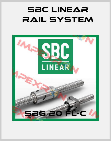 SBG 20 FL-C SBC Linear Rail System