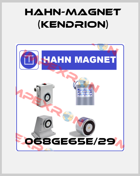 068GE65E/29 HAHN-MAGNET (Kendrion)