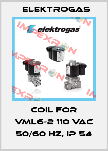 Coil for VML6-2 110 VAC 50/60 HZ, IP 54 Elektrogas