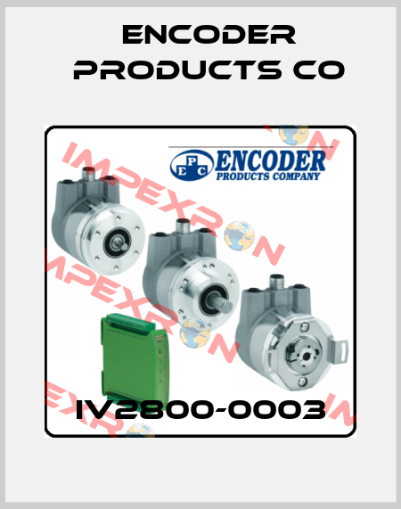IV2800-0003 Encoder Products Co
