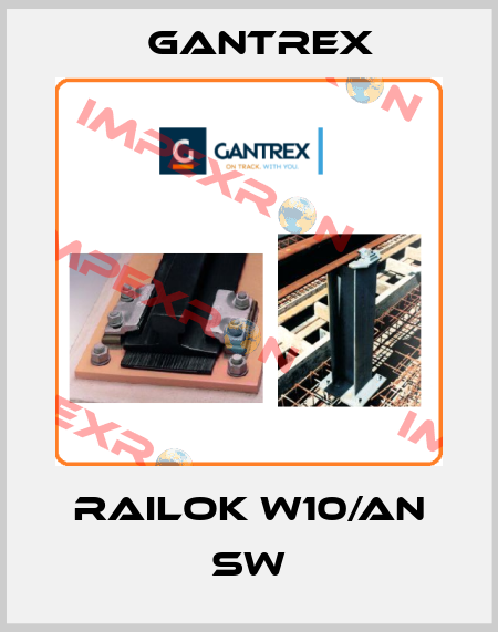 Railok W10/AN sw Gantrex