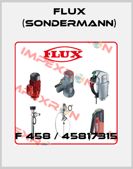  F 458 / 45817315 Flux (Sondermann)