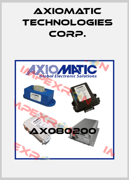 AX080200  Axiomatic Technologies Corp.