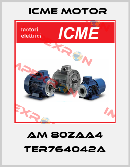 AM 80ZAA4 TER764042A Icme Motor