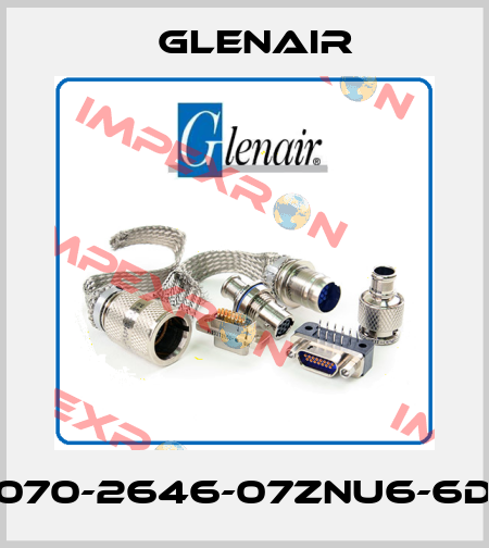 8070-2646-07ZNU6-6DY Glenair