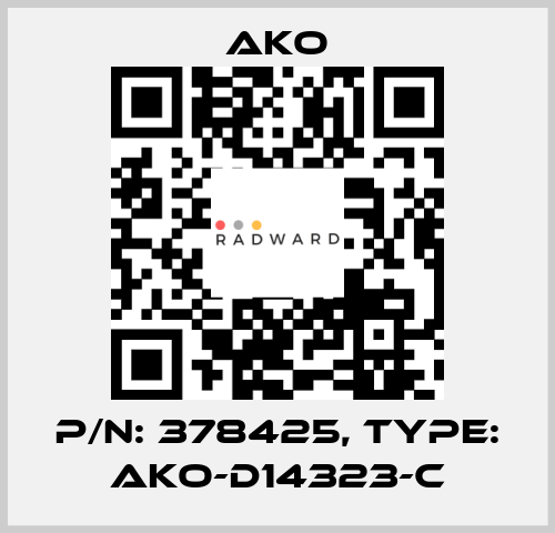 P/N: 378425, Type: AKO-D14323-C AKO
