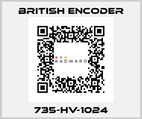 735-HV-1024 British Encoder