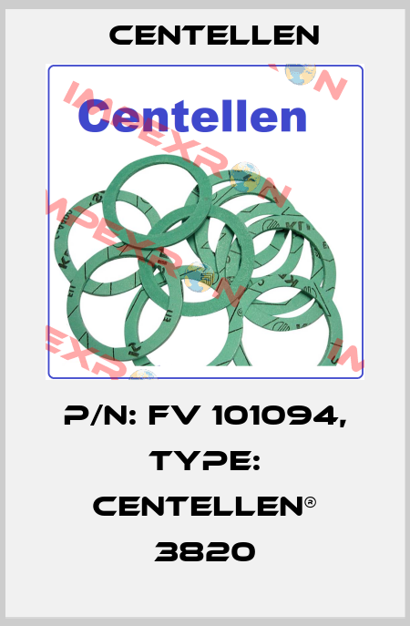 P/N: FV 101094, Type: Centellen® 3820 Centellen