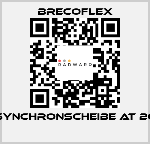 SYNCHRONSCHEIBE AT 20  Brecoflex