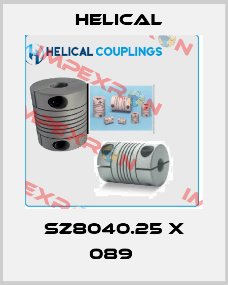 SZ8040.25 X 089  Helical