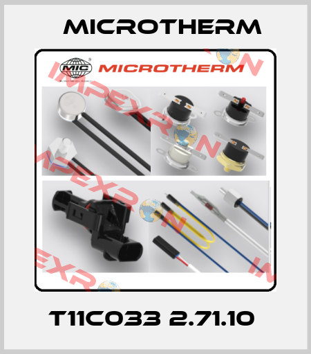T11C033 2.71.10  Microtherm