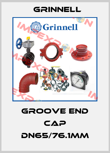 Groove end cap DN65/76.1mm Grinnell