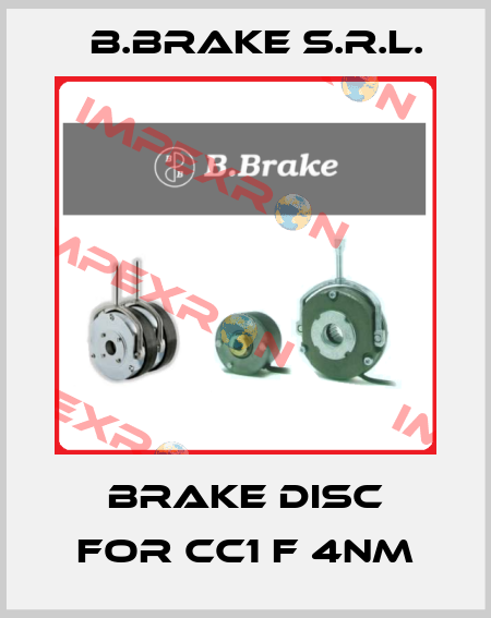 brake disc for CC1 F 4Nm B.Brake s.r.l.