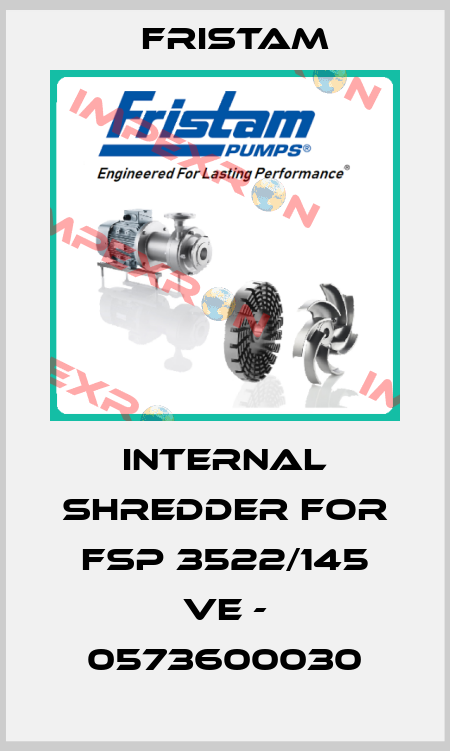 internal shredder for FSP 3522/145 VE - 0573600030 Fristam