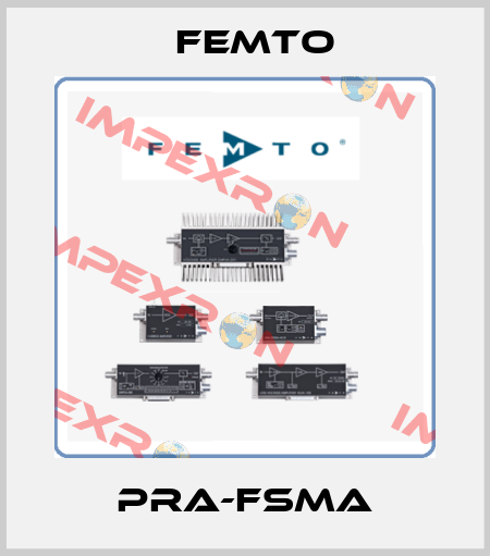 PRA-FSMA Femto