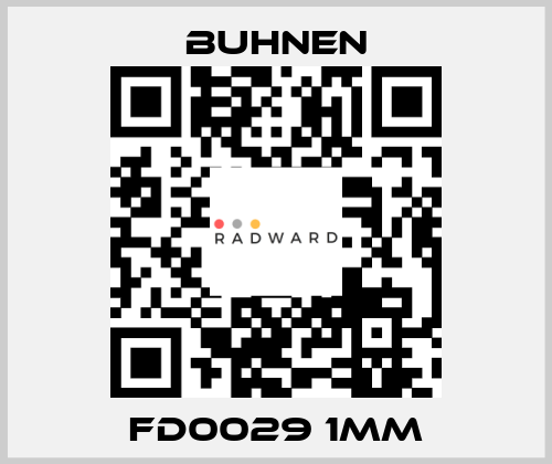 FD0029 1mm Buhnen