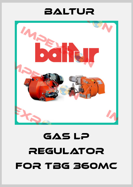  gas lp regulator for TBG 360MC Baltur