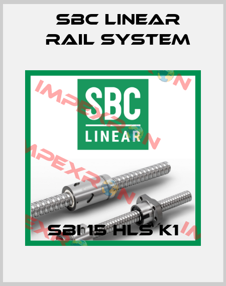 SBI 15 HLS K1 SBC Linear Rail System