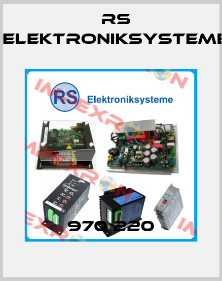 970 220 RS Elektroniksysteme