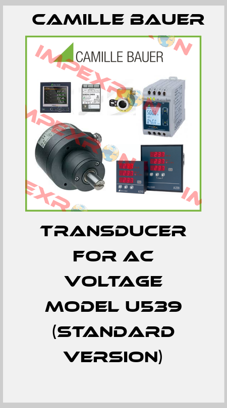 transducer for ac voltage model U539 (standard version) Camille Bauer