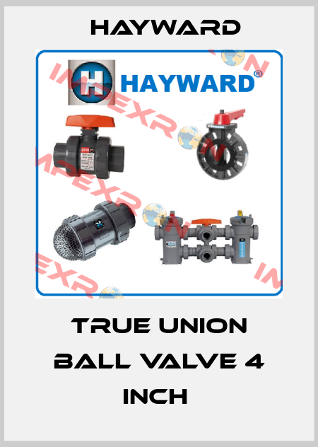 TRUE UNION BALL VALVE 4 INCH  HAYWARD