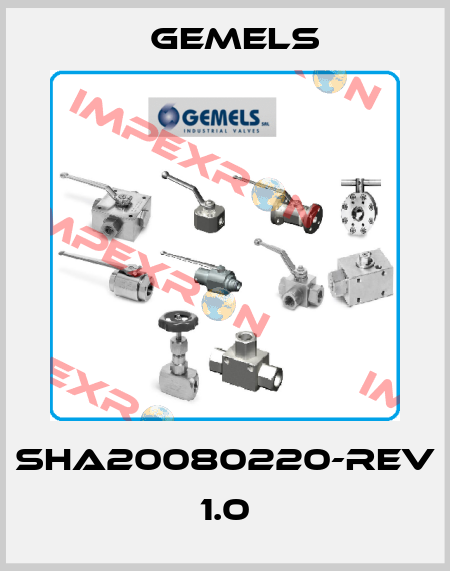 SHA20080220-REV 1.0 Gemels