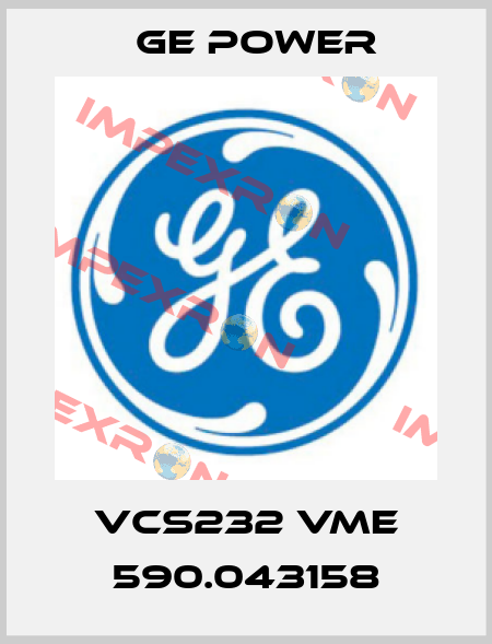 VCS232 VME 590.043158 GE Power