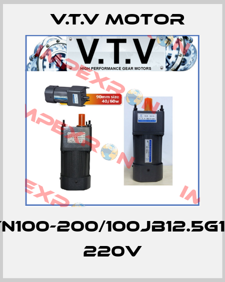 YN100-200/100JB12.5G15 220V V.t.v Motor