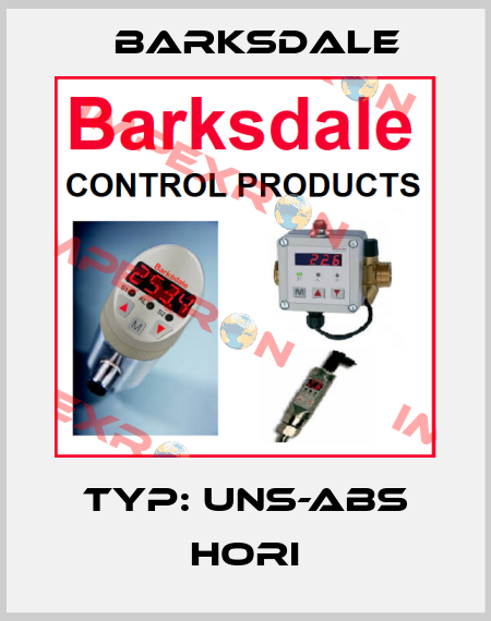 TYP: UNS-ABS HORI Barksdale