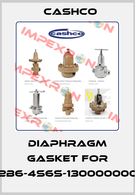 DIAPHRAGM GASKET FOR 2B6-4S6S-13000000C Cashco