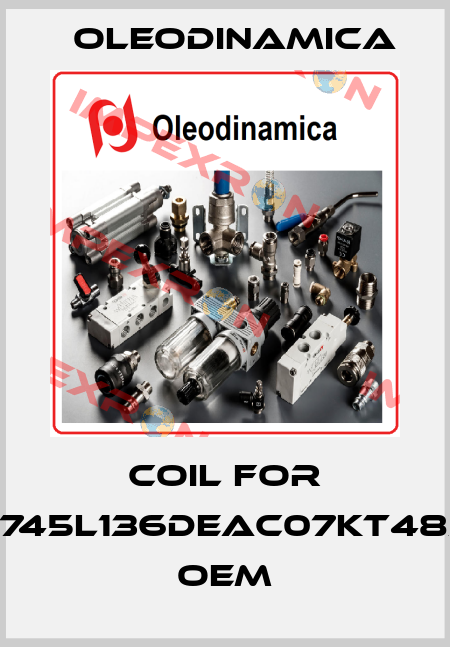 coil for L745L136DEAC07KT483 OEM OLEODINAMICA