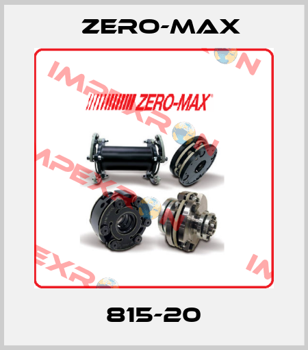 815-20 ZERO-MAX