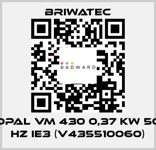 OPAL VM 430 0,37 kW 50 Hz IE3 (V435510060) Briwatec