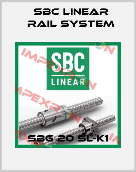 SBG 20 SL-K1 SBC Linear Rail System