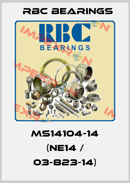 MS14104-14 (NE14 / 03-823-14) RBC Bearings