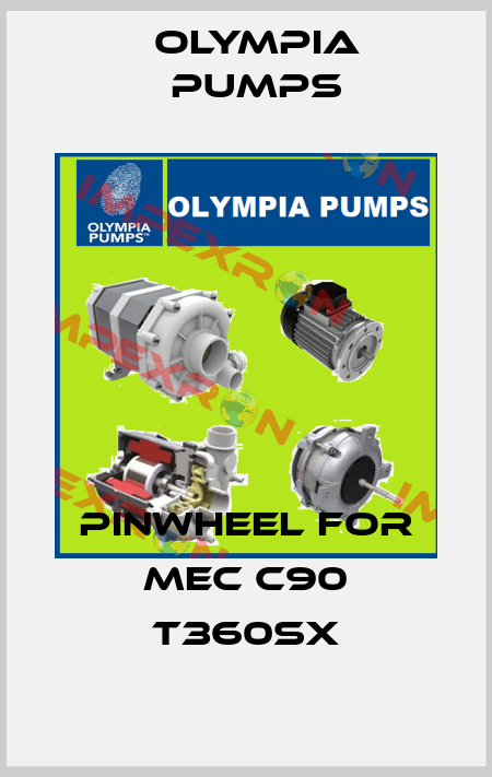Pinwheel for MEC C90 T360SX OLYMPIA PUMPS