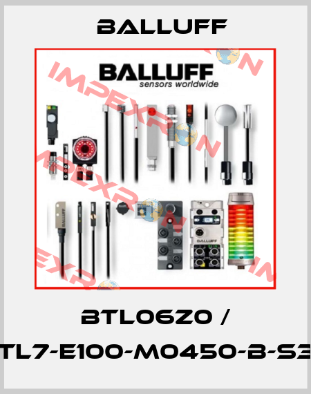 BTL06Z0 / BTL7-E100-M0450-B-S32 Balluff