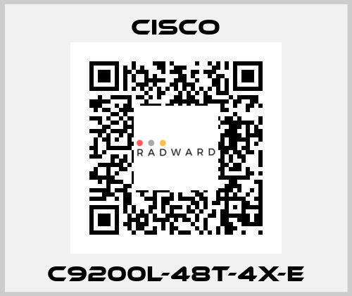 C9200L-48T-4X-E Cisco