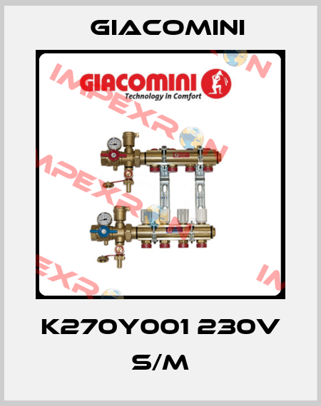 K270Y001 230V S/M Giacomini