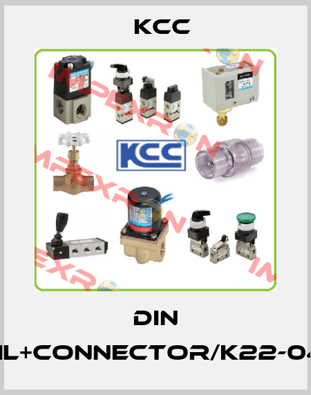 DIN COIL+CONNECTOR/K22-04-D KCC