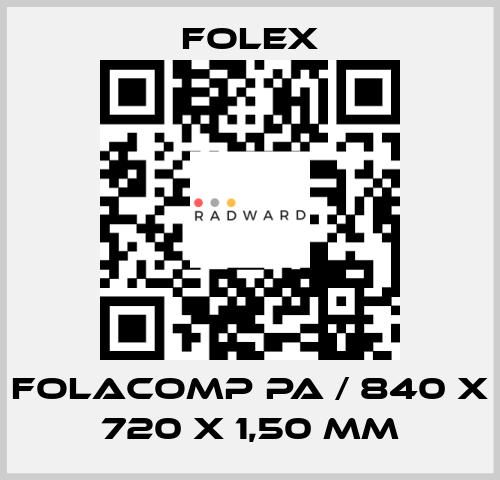 Folacomp PA / 840 x 720 x 1,50 mm Folex