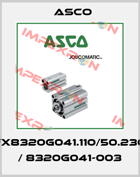 EFX8320G041.110/50.2300 / 8320G041-003 Asco