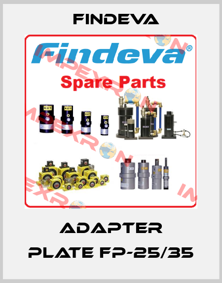 Adapter plate FP-25/35 FINDEVA