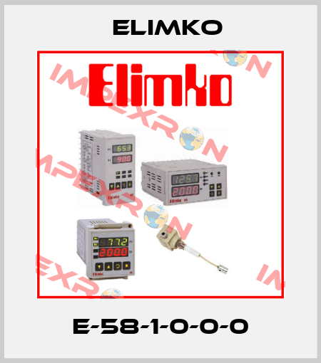 E-58-1-0-0-0 Elimko