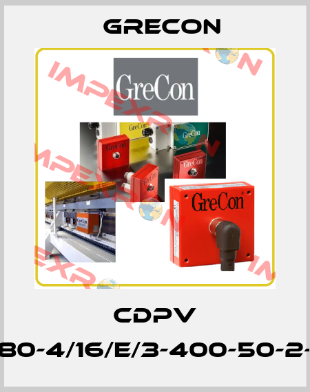 CDPV 15/80-4/16/E/3-400-50-2-HE Grecon